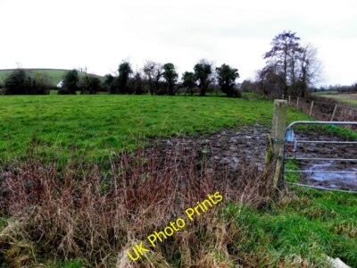 Foto 6x4 Gallany Townland Killindarragh abgebildet entlang der Knockroe Road c2015