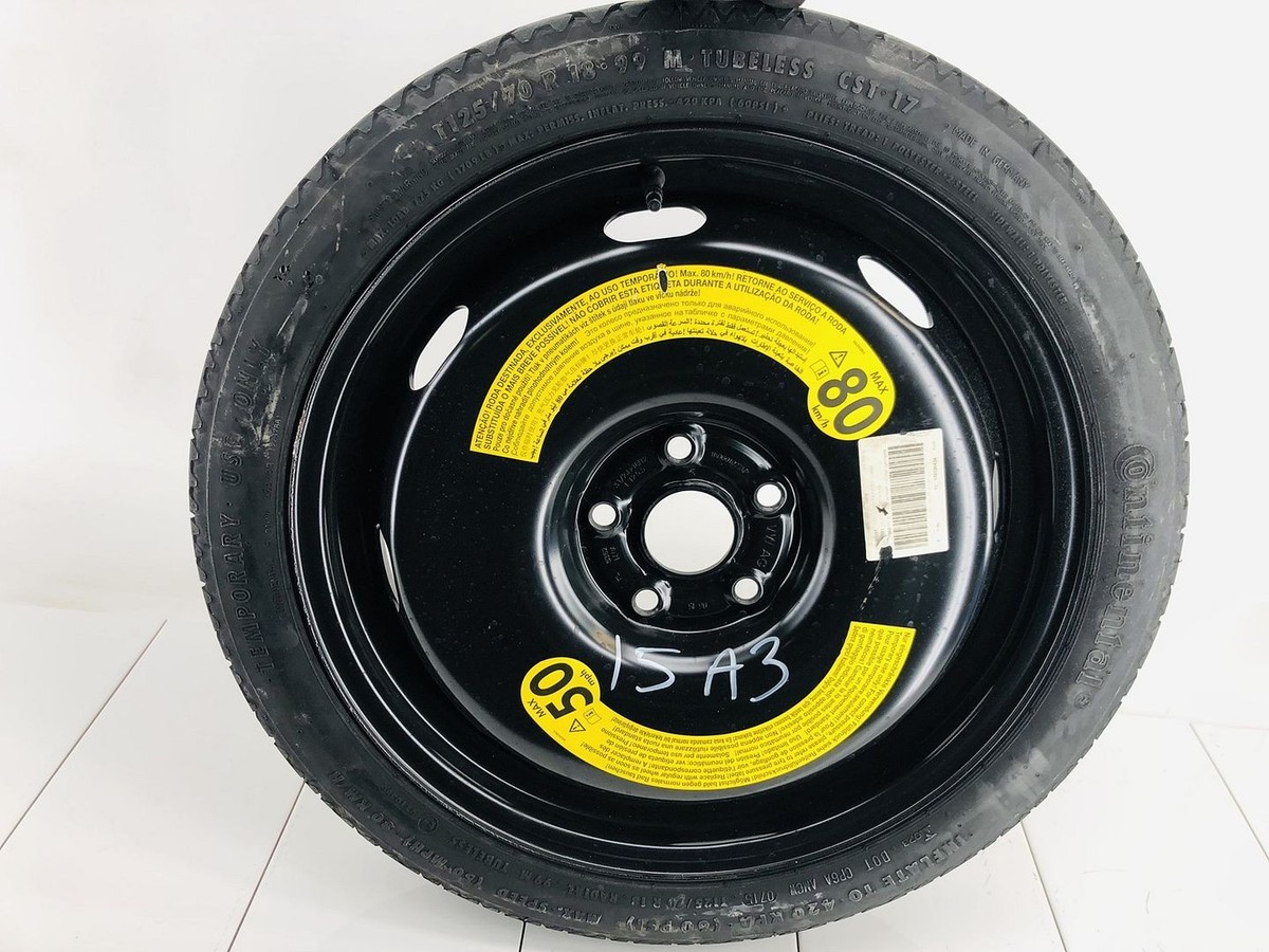 06-24 AUDI A3 QUATTRO EMERGENCY SPARE WHEEL TIRE T125/70R18 06-24 AUDI A3 QUATTRO EMERGENCY SPARE WHEEL TIRE T125/70R18