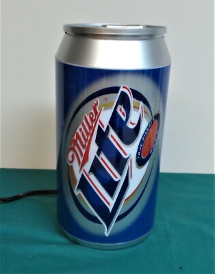shigepunk MILLER LITE テーブルライト Miller Lite Beer Stained Glass Mirror Table Light Poker 16