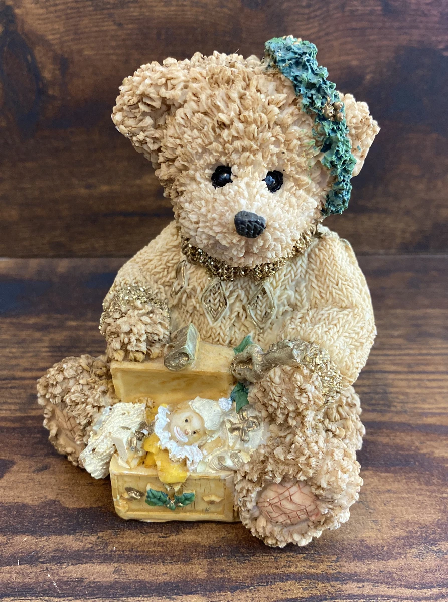 Ks Collection Figurines Fancy Bears Resin Teddy Bear Christmas Collectable CUTE