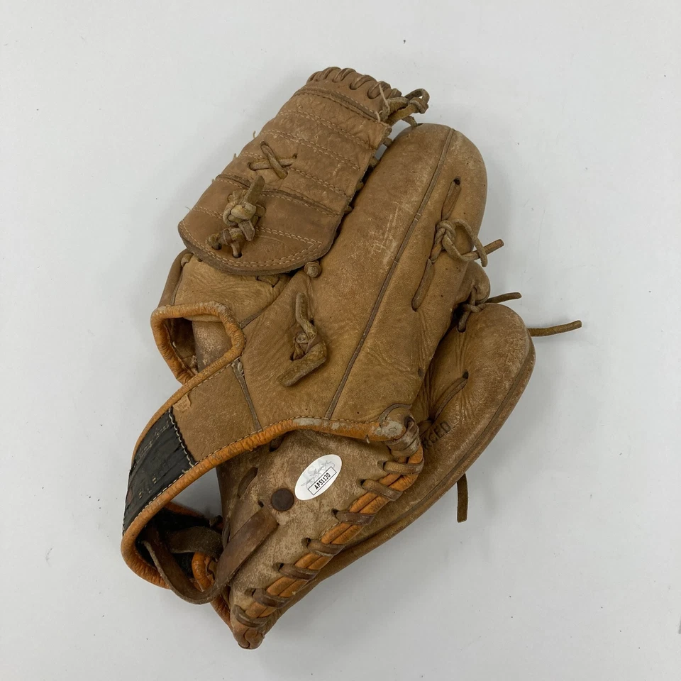 Phil Rizzuto Signed 1940's Game Model Baseball Glove JSA COA - Image 4 of 4