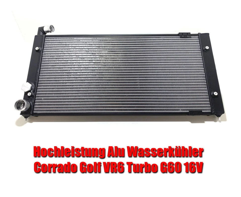 VW Golf 2 VR6 Turbo Wasserkühler Aluminium Alu 635x315x42 Kühler Upgrade