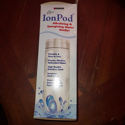 The Original Ion Pod Alkalizing & Energizing Stainless Steel Water Bottle!  | eBay