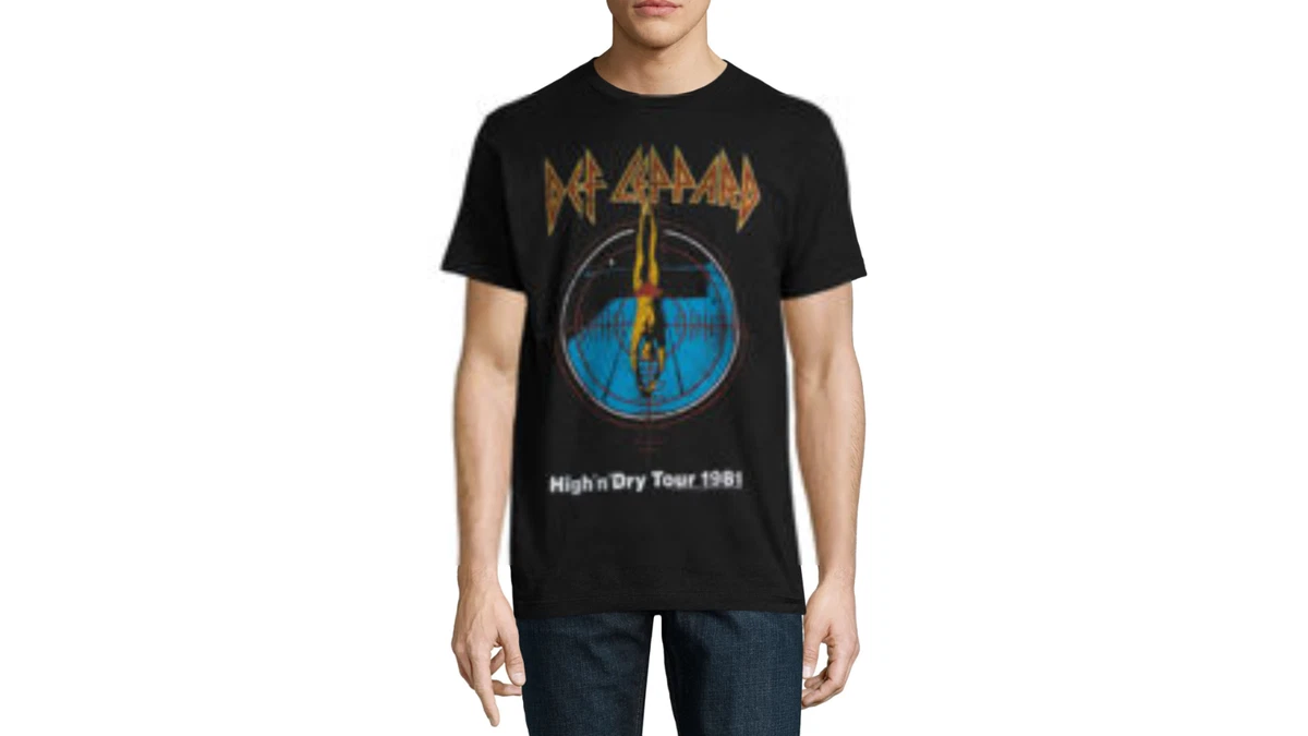 Def leppard high sales n dry shirt