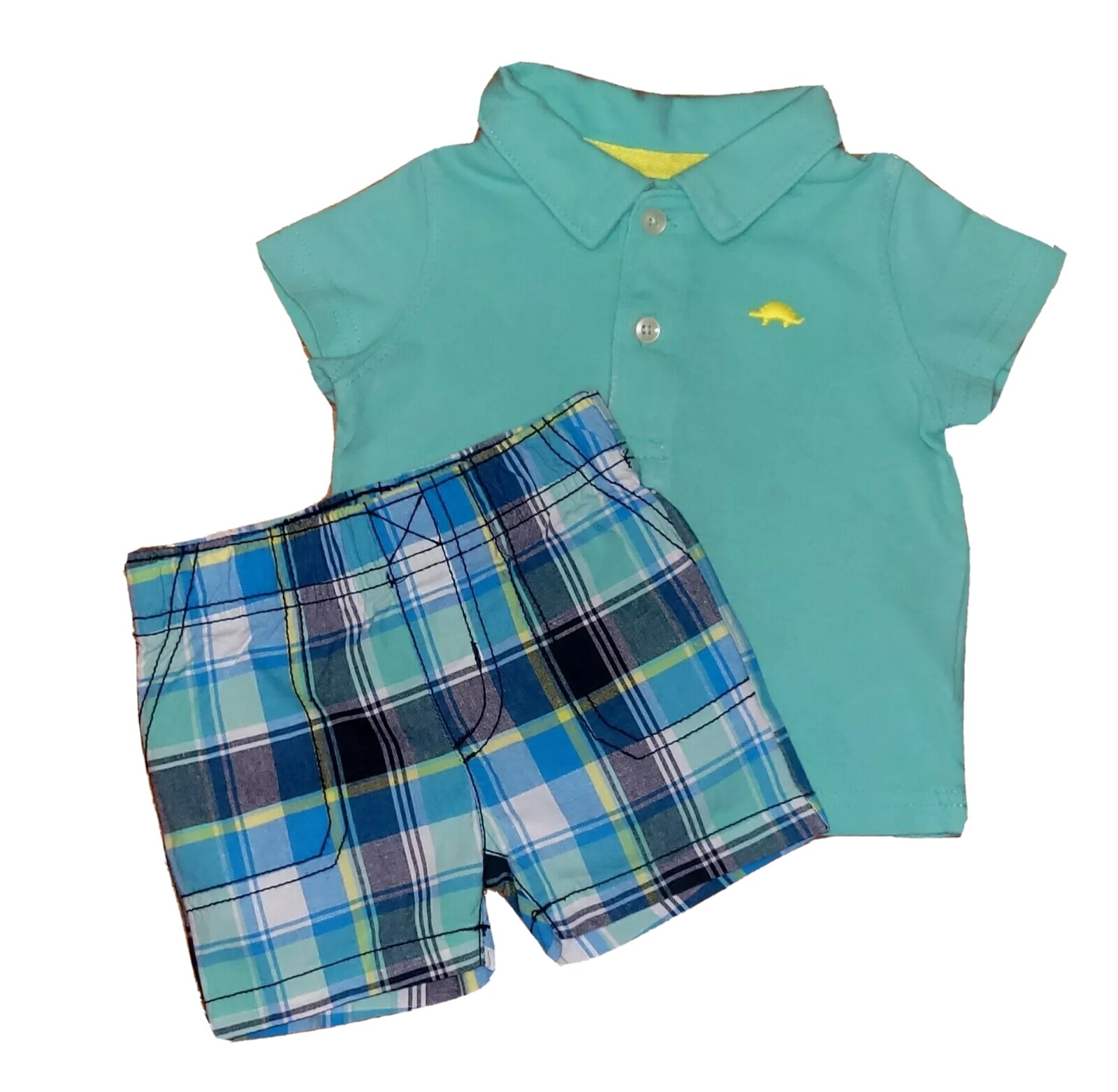 mint green polo outfit