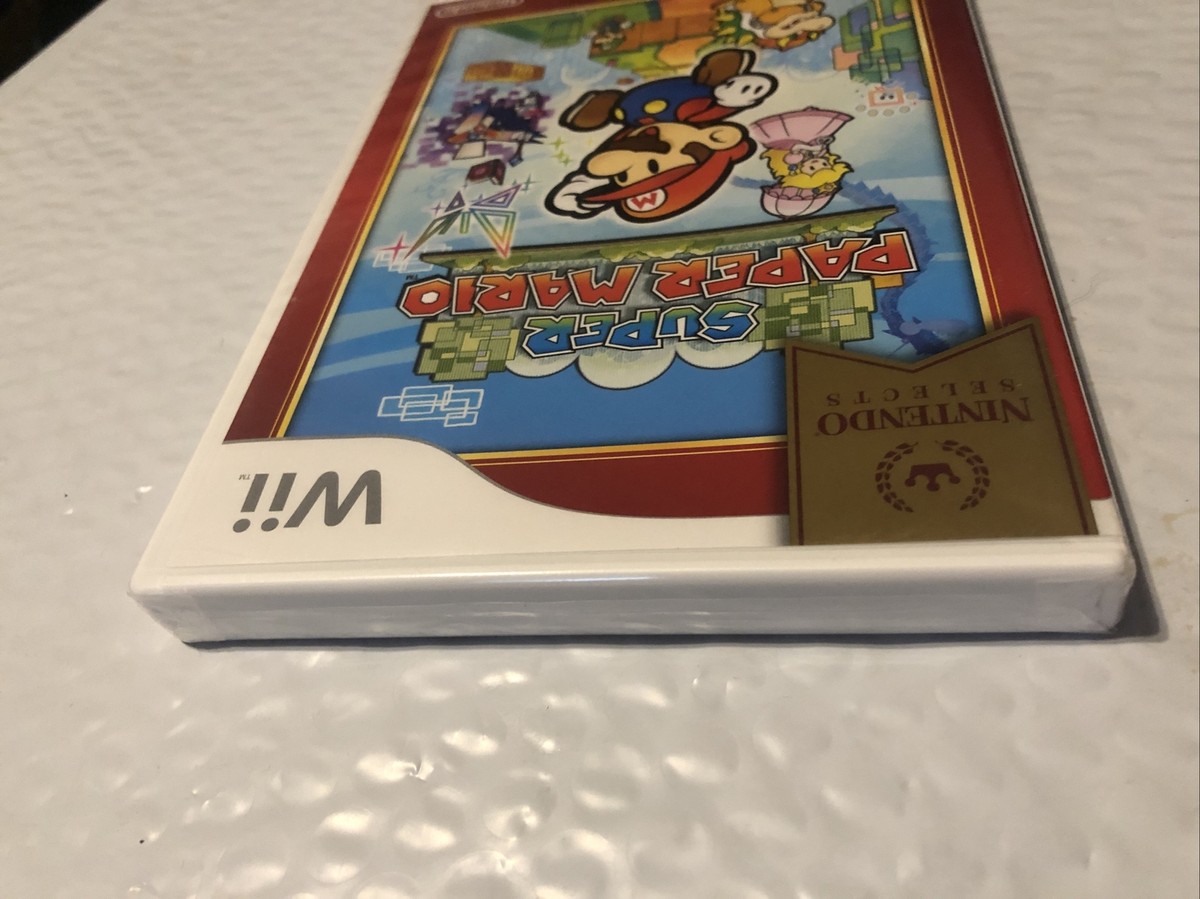 Super Paper Mario Nintendo Selects Edition (Nintendo Wii) new