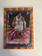 2021-22 Donruss Rated Rookies Sig Holo Orange Laser #241 Aaron Wiggins Auto
