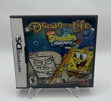 Drawn to Life SpongeBob SquarePants Edition (Nintendo DS, 2008) Tested Complete