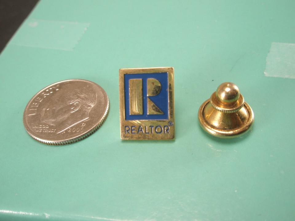Realtor Vintage Tie Tack Lapel Pin real estate agent john l scott remax