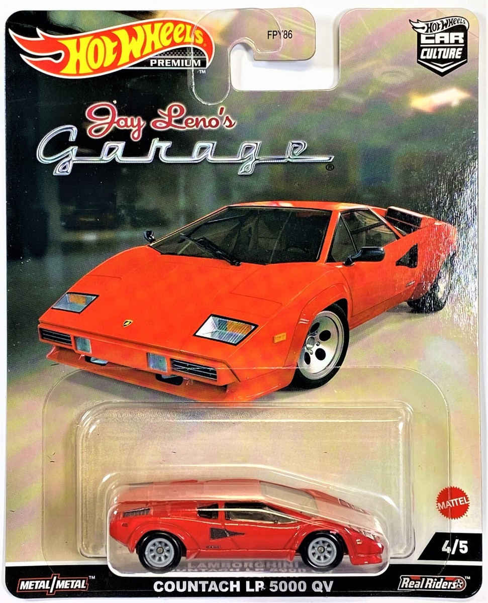 【宅コン配送】ホットウィール　ランボルギーニ カウンタック LP 5000 QV Hot Wheels 2022 Lamborghini Countach LP 5000 QV - Car Culture Jay