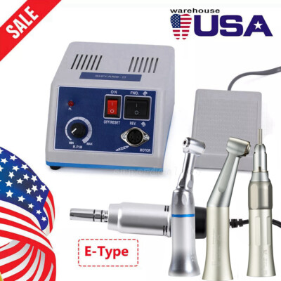 Dental Lab Marathon Electric Micromotor Contra Angle/Straight Handpiece DL