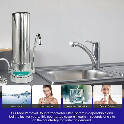 Crystal Quest Bleientfernung Arbeitsplatte Wasserfiltersystem - Bild 6 von 21