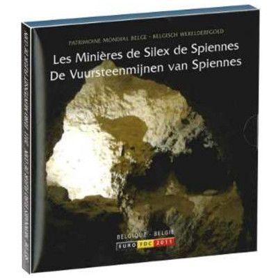 2011 Belgium 8-Coin Standard Brilliant Uncirculated Coin Set