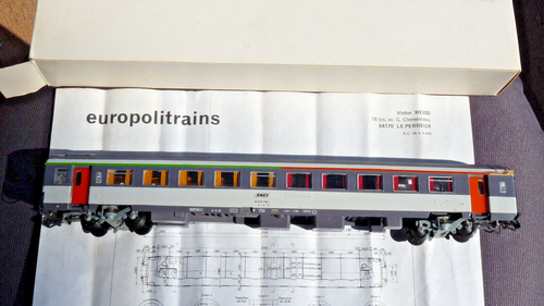 JOUEF WAGON VOYAGEUR La Poste Détaillé ho train sncf EUR 1,00 - FR