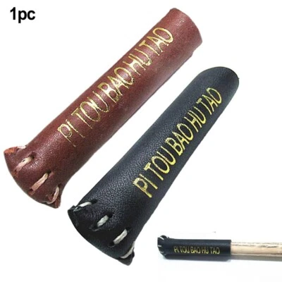 1pcs Snooker Billiard Cue Tip Head Protective Leather Cover Cue Head Protector. - Image 1 of 4