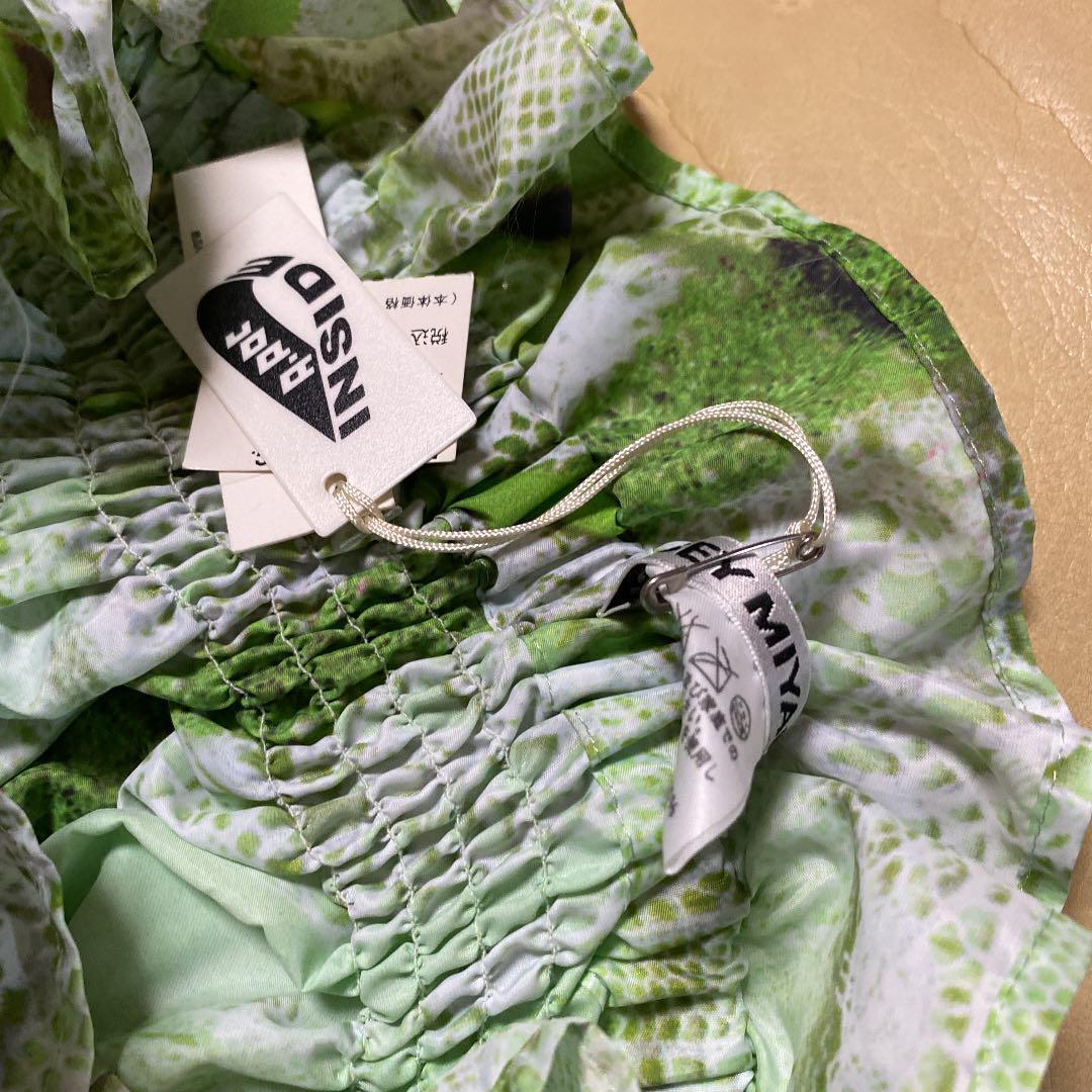 PLEATS PLEASE ISSEY MIYAKE トップスパステルグリーン Issey Miyake Pleats Please Collection Setup Green Polyester