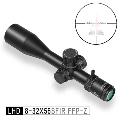 Discovery Optics Zielfernrohr LHD 8-32x56 SFIR FFP-Z 1/10 Mil inkl. Montagen