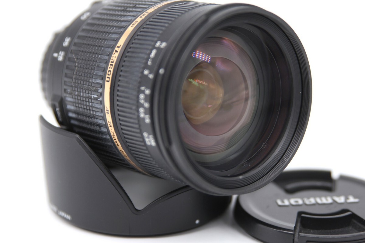 TAMRON SP AF28-75mm F2.8 XR Di ニコンA09NII TAMRON large aperture zoom lens SP AF28-75mm F2.8 XR Di for