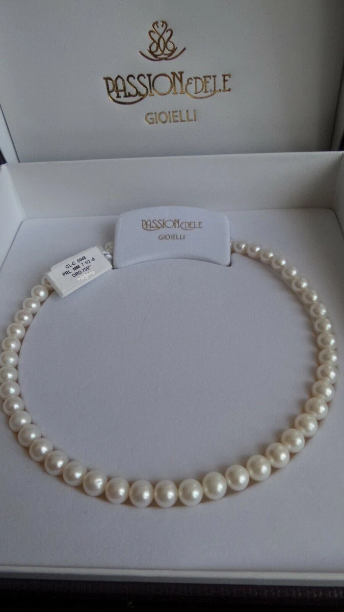 Collana A Y Con Perle Per Sposa – Retro Catena Lunga, Color Oro, Gioiello Da Matrimonio
