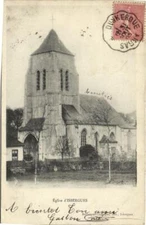 Old postcard church of IsBERGUES (181023)