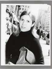 Carie Fisher 1977 Original Type 1 Photo Vintage 8x10 Celebrity Memorabilia