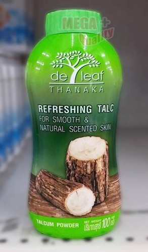 De Leaf Thanaka Refreshinc Talc Face and Body Powder 80 g Prevent acne. - Picture 5 of 5
