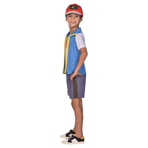 Amscan offiziell linzenziertes Ash Kostüm Kinder Jungen Pokemon Gr. 3-4 Jahre - Bild 3 von 4