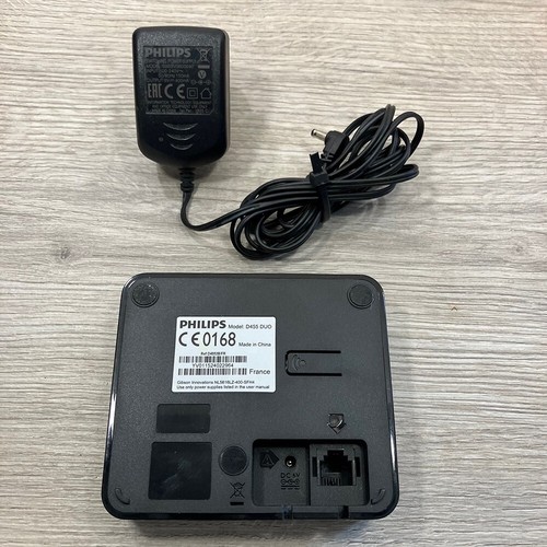 Philips D455 Téléphone Fixe Sans Fil DECT Base avec Répondeur - Photo 4/4
