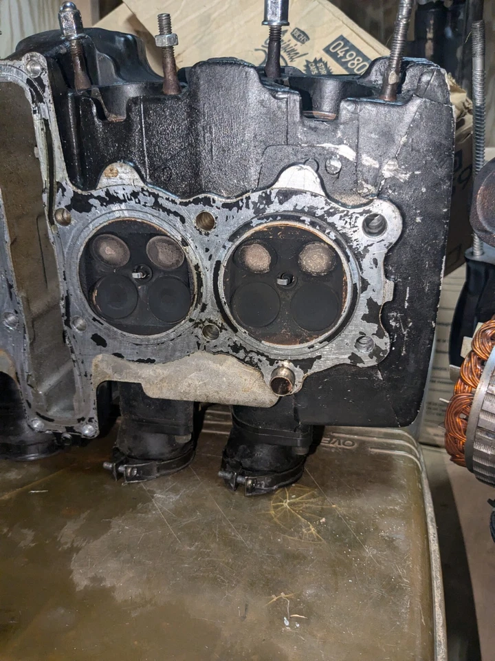 Honda Nighthawk 650 1983 motor extremo superior culata Foto 4 de 4