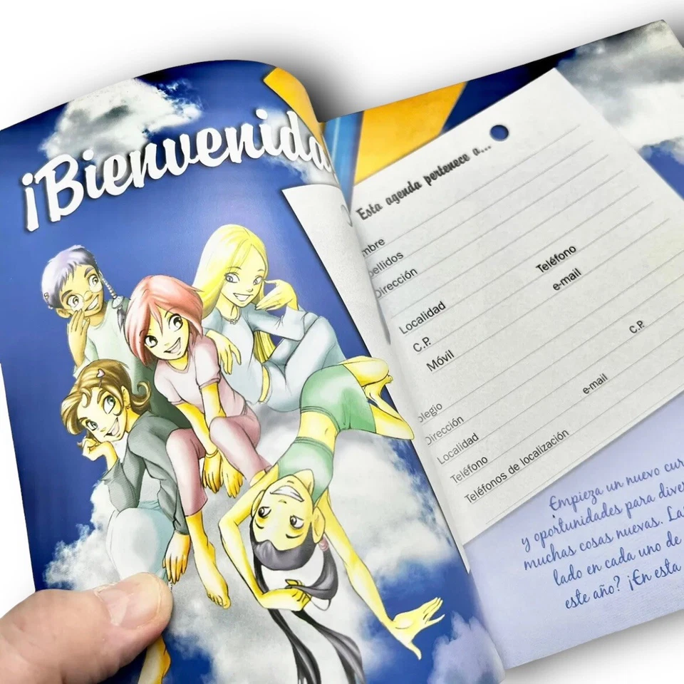 DISNEY W.i.t.c.h. School Agenda / Diary / Journal – Spanish Version from 2005 - Image 4 of 4