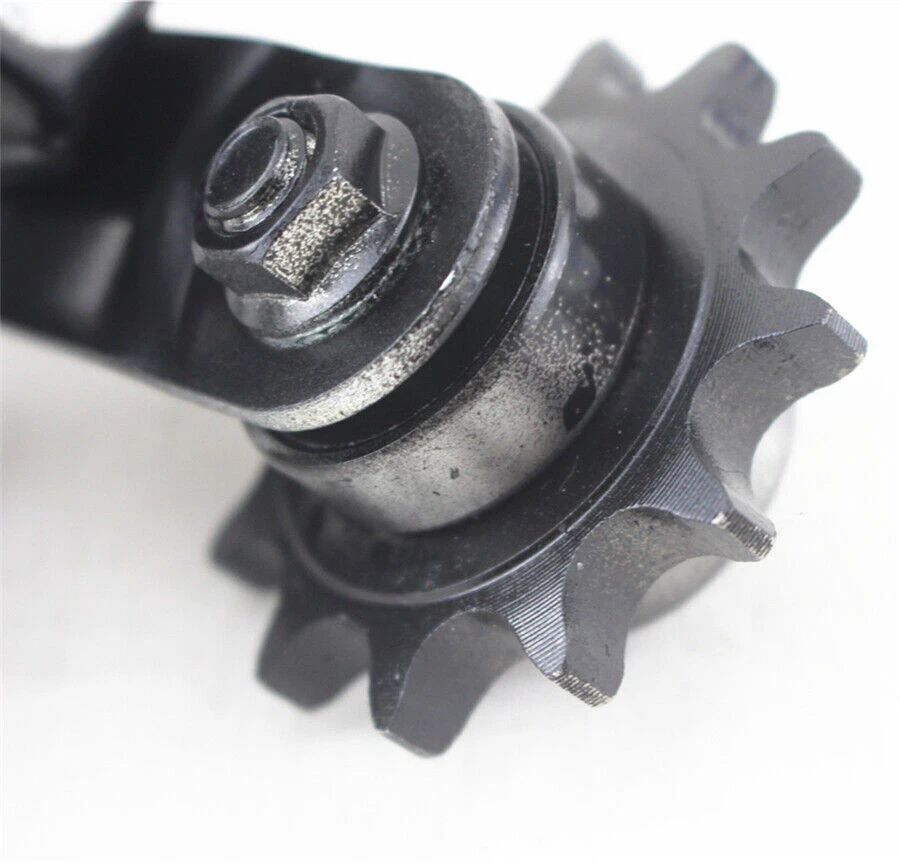 Универсальный натяжитель направляющей цепи шестерни колеса мотоцикла для квадратной вилочной трубы - Изображение 3 из 4
