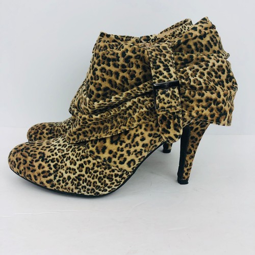 leopard print bootie sneakers