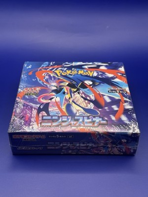 Ninja Spinner Booster Box Pokemon Card Game Mega M4 Japanese New