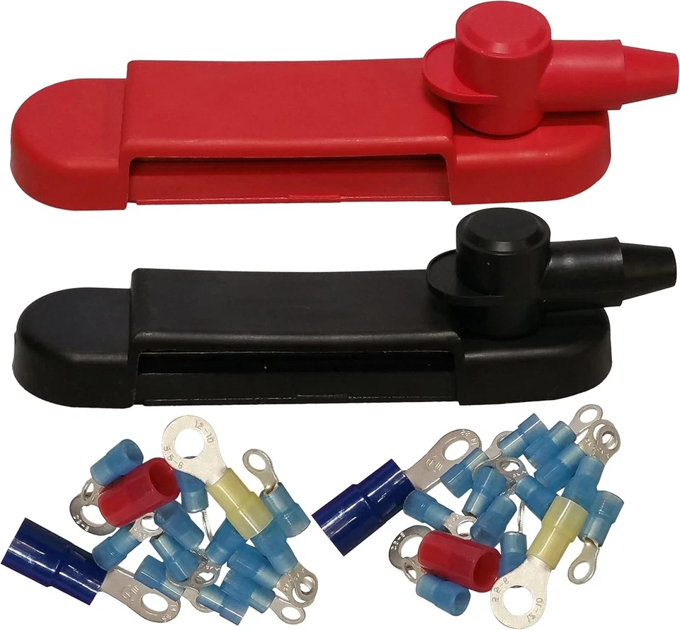 Durable Stainless Steel 12 Terminal Mountable Junction Block with Ring Terminals - Image 4 of 4