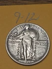 1920  Standing Liberty Quarter XF Cleaned Lot 9-12