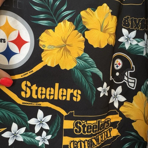 NFL Pittsburgh Steelers Men's Sz 2XL swim trunks Tropical Swimming Shorts - Picture 5 of 13