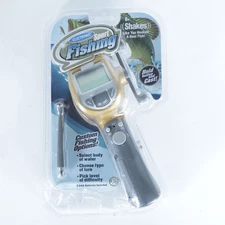 Electronic Handheld Sport Fishing Reel Game New Sealed Package - Rough Packaging