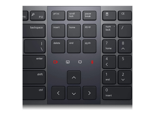 Teclado inalámbrico Dell KB900-GR QWERTZ DE Graphit BT USB Zoom nuevo caja abierta embalaje original - Imagen 2 de 8