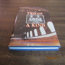 Two of a Kind-The Tom and Dick Van Arsdale Story-SIGNED-HC-DC-Kerry Marshall