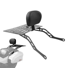 Glossy Rear Sissy Bar Backrest w/Luggage Rack For Can Am Spyder F3 F3-S 2015-25