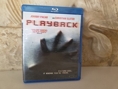 PLAYBACK Blu-ray 2012 Johnny Pacar Christian Slater Horror 