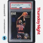 1996 TOPPS STARS #24 MICHAEL JORDAN PSA 7