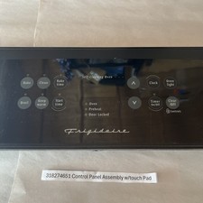 OEM Frigidaire Oven 318274651 Control Panel Assembly w/touch Pad