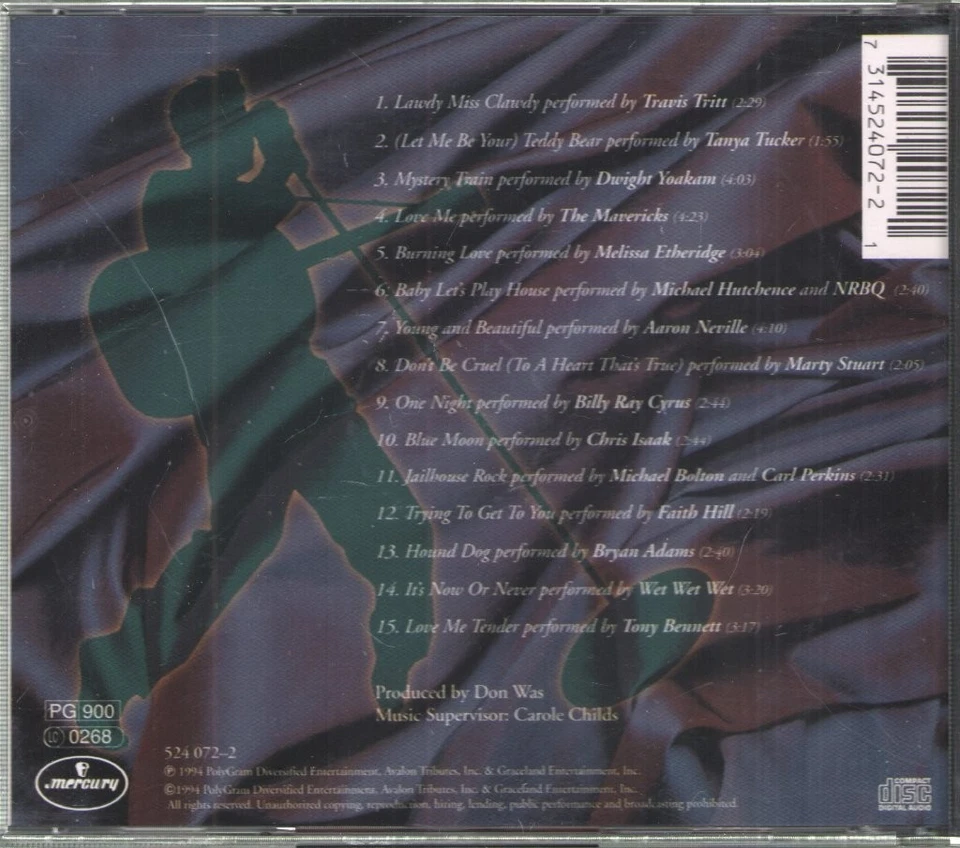 Various Artists It's Now Or Never: the Tribute To Elvis CD Germany Mercury 1994 - Bild 2 von 3