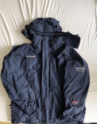Columbia Outdoor omni Tech Titanium Jacke Regen wandern hiking gorpcore sailing