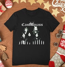 NEW Candlemass Band Member Short Sleeve Black Full Size T-Shirt