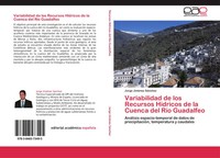 Jorge JiméNez SáNchez | Variabilidad De Los Recursos HíDricos De La Cuenca...