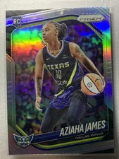 2025 Panini Prizm WNBA - Aziaha James #83 Silver Prizm (RC)