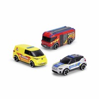 Dickie Toys Spielzeugauto SOS Team Einsatzfahrzeuge Set Kunststoff Bunt 20Cm