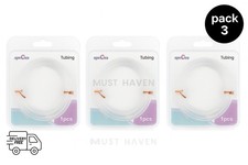 Pack 3 -Spectra Breast Pump Tubing Compatible with Synergy Gold S1 S2 and 9 Plus
